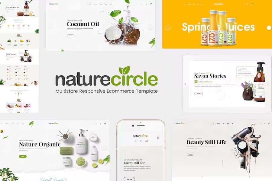 NatureCircle - Organic Responsive OpenCart Theme
