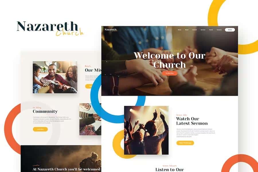 Nazareth - Church & Religion WordPress Theme