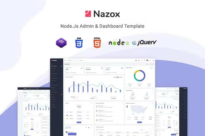 Nazox - React Admin & Dashboard Template