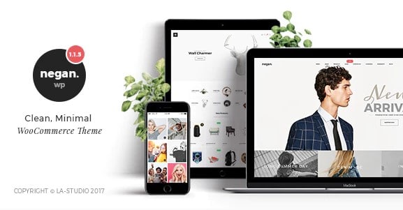 Negan - Clean Minimal WooCommerce Theme
