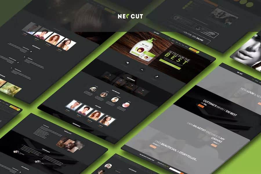 NEO CUT - Hair Salon HTML