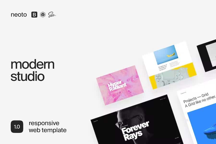 Neoto - Creative Studio Portfolio Template