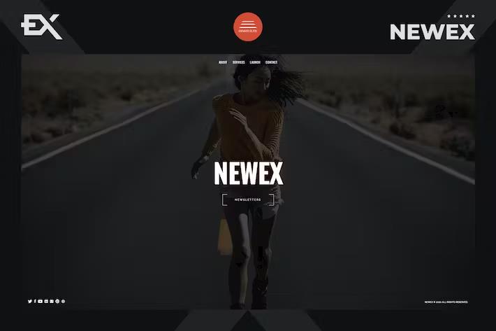 Newex - Under Construction Template product preview