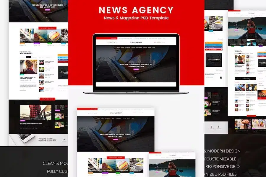 News Agency - Magazine HTML