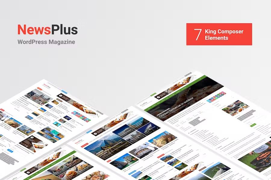 NewsPlus - News and Magazine WordPress theme