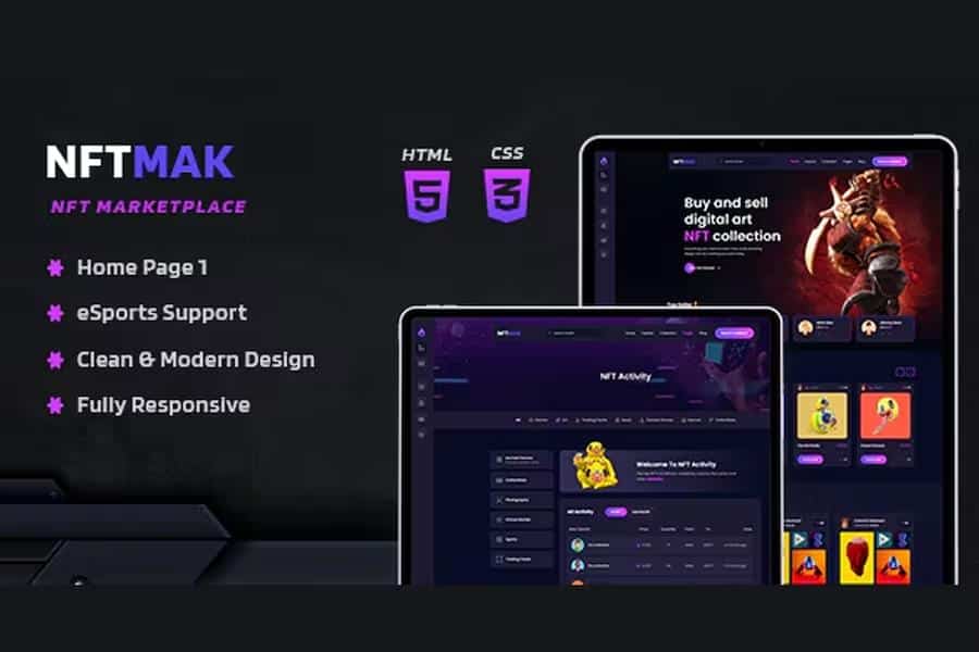 NFTMAK - NFT Marketplace