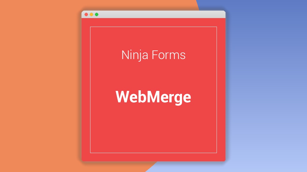 Ninja Forms WebMerge