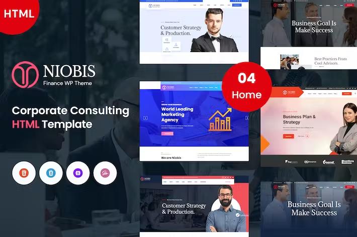 Product preview supplied for NioBis - Corporate Consulting Template