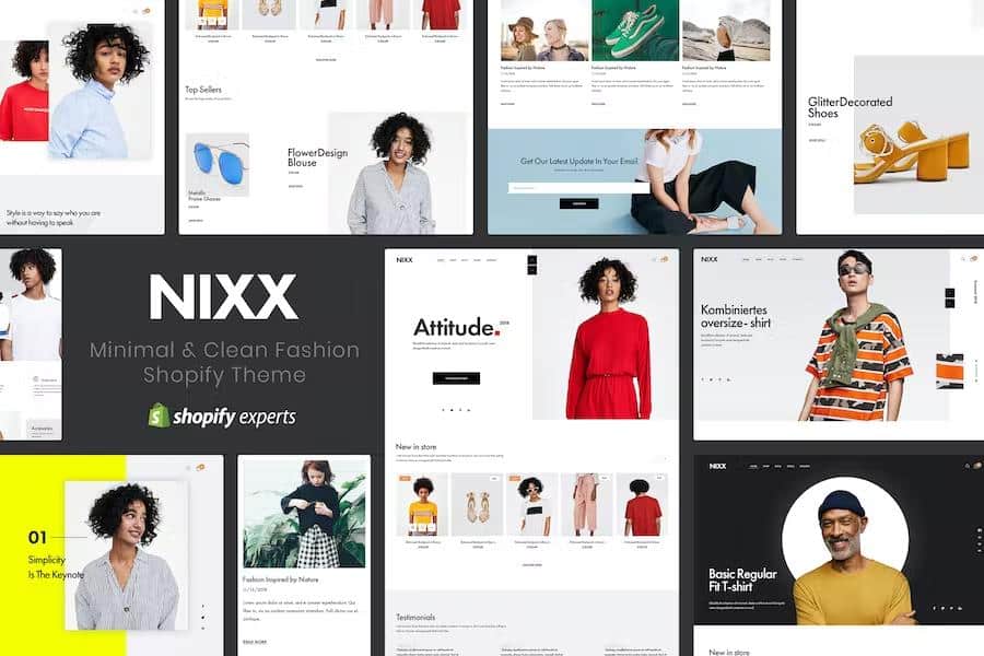 NIXX - Minimal & Clean Fashion Shopify Theme