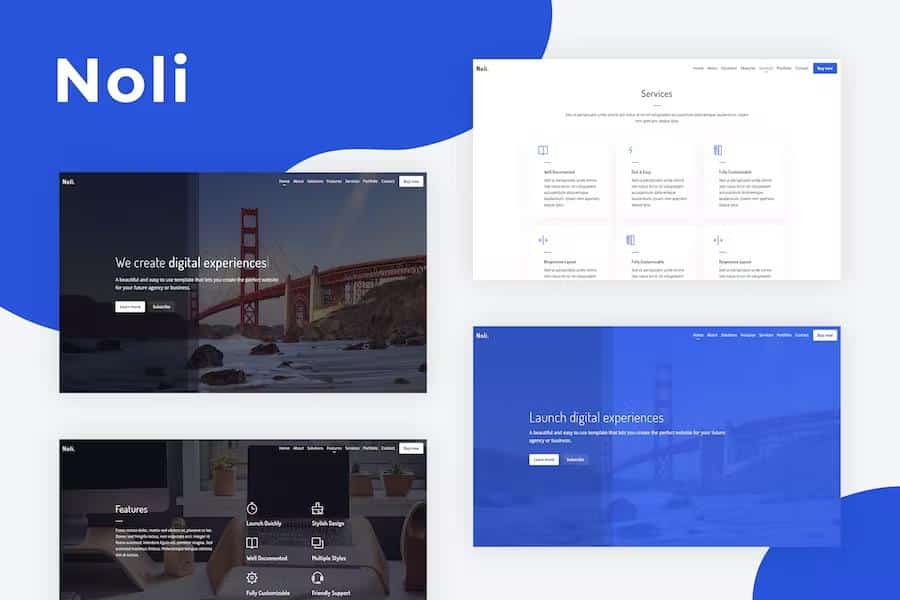 Noli - Responsive Coming Soon Template