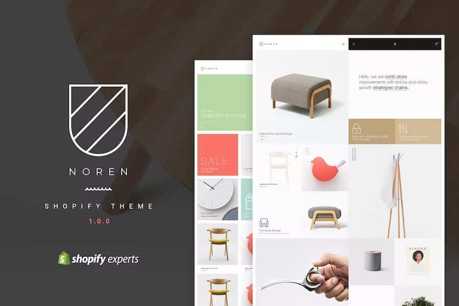 Noren - Responsive Shopify Theme listing image