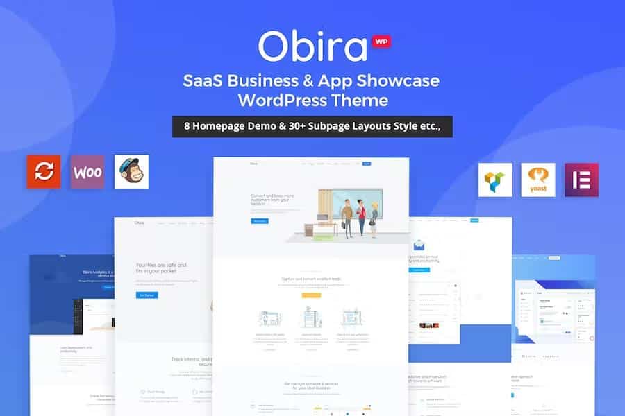 Obira - SaaS Business & App Showcase WordPress Theme