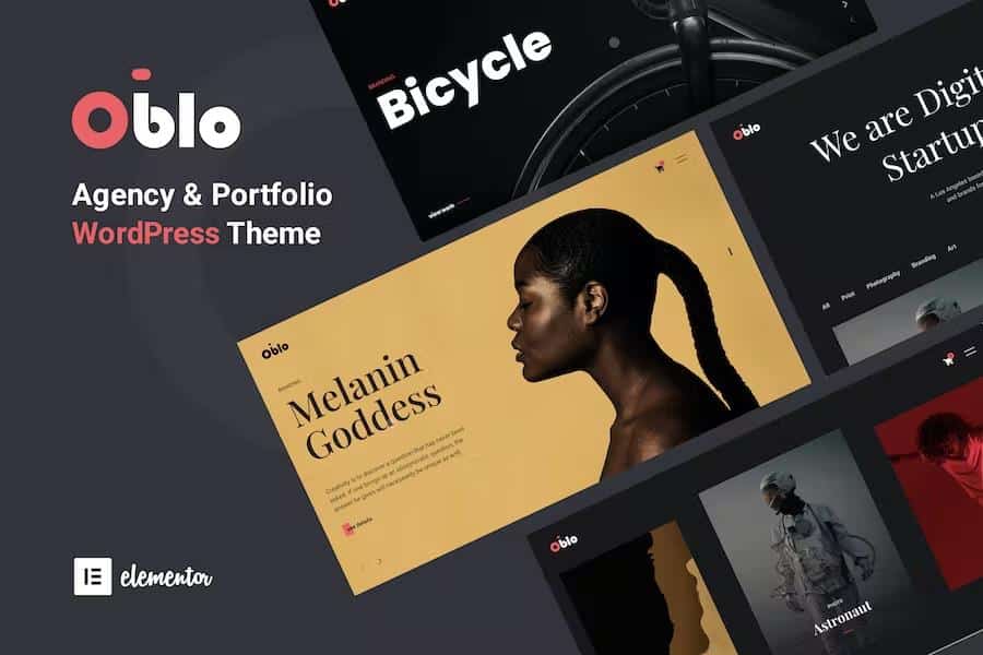 Oblo - Creative Agency Portfolio WordPress Theme