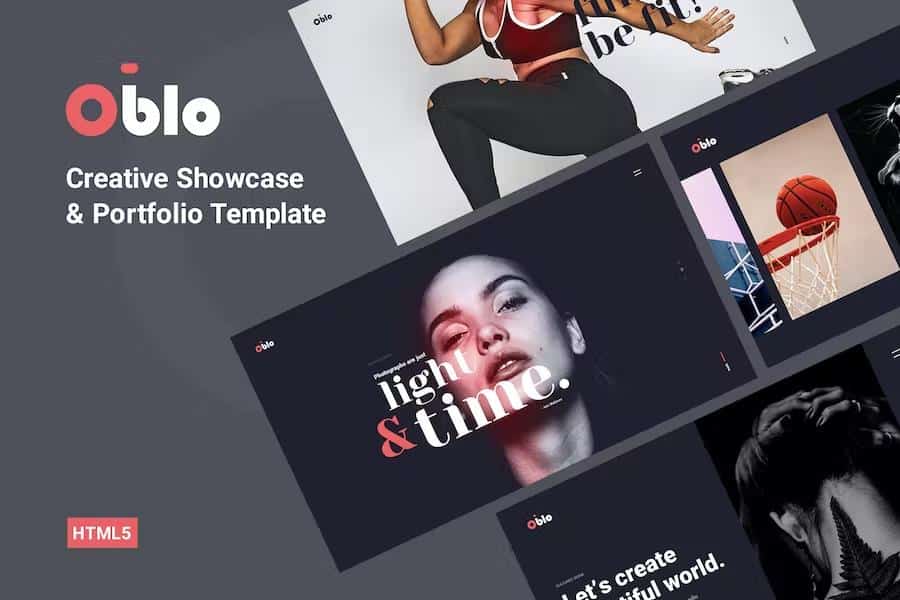 Oblo - Creative Photography Portfolio HTML Template listing image