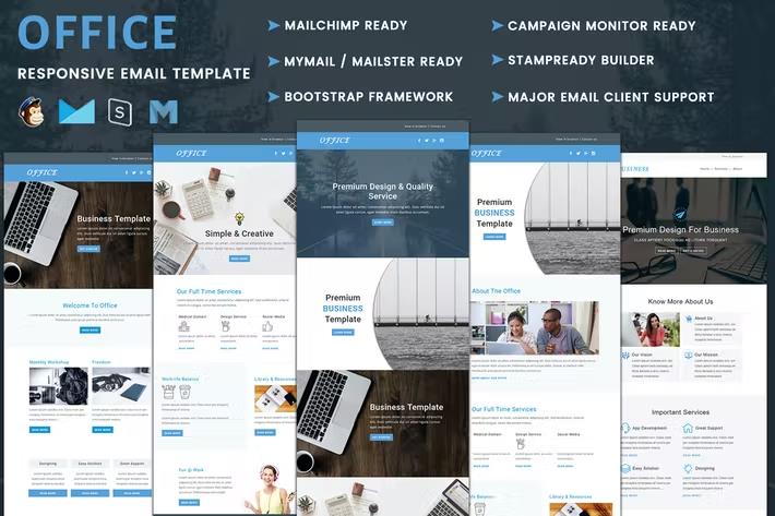 OFFICE - Multipurpose Responsive Email Template