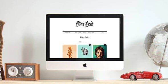 Oliver - Classic Portfolio WordPress Theme