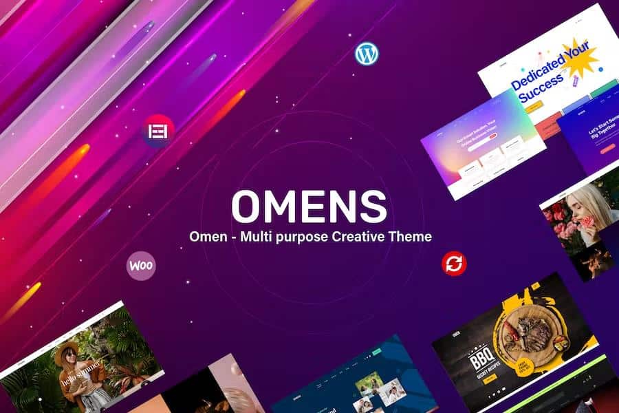 Omens - Multipurpose Creative WordPress Theme