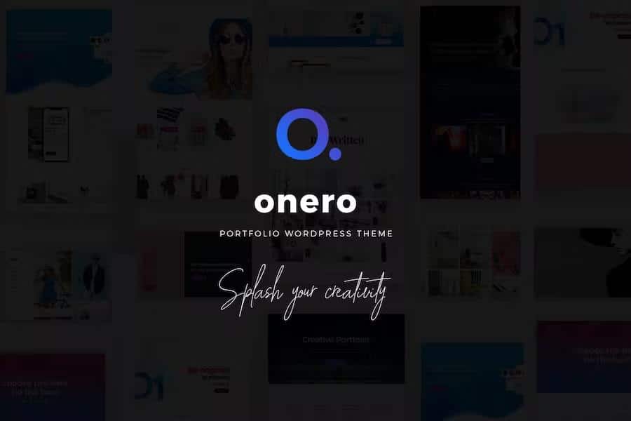 Onero - Creative Portfolio Theme for Professionals