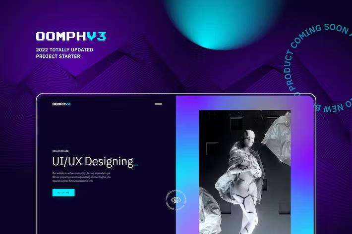 Oomph - Coming Soon & Landing Page Template