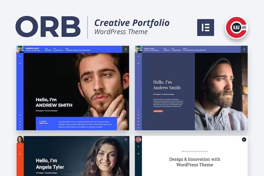 ORB - Creative Portfolio WordPress Theme