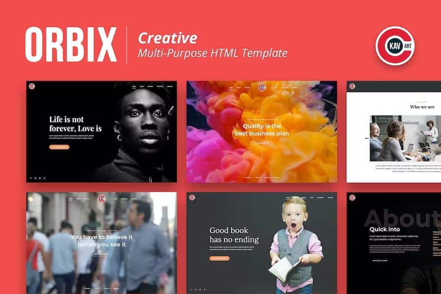 Orbix - Creative Multi-Purpose Template