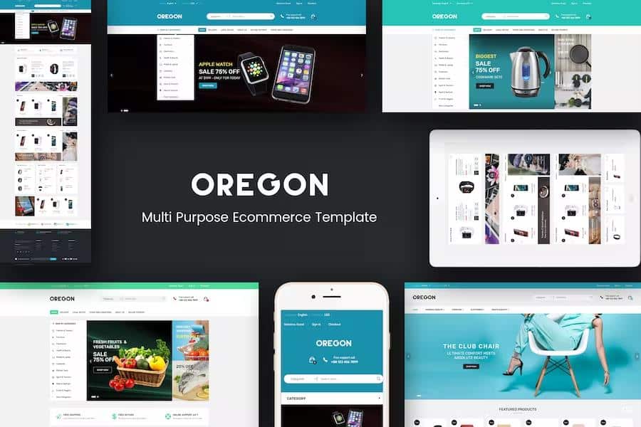 Oregon - Responsive Prestashop Theme