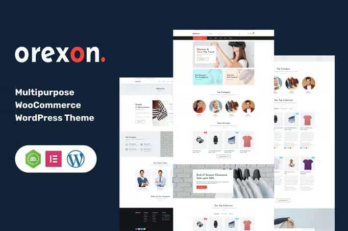 Orexon - Multipurpose WooCommerce WordPress Theme