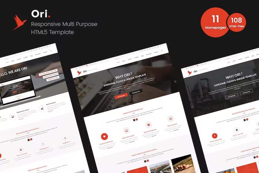 Ori - Multi-purpose Business HTML Template