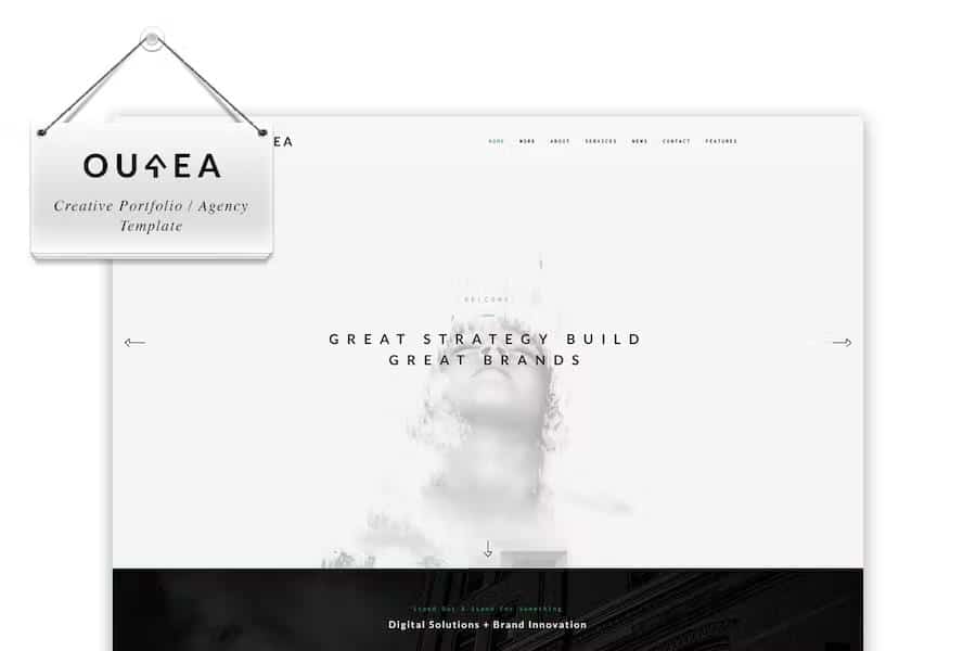 Ourea - Creative Portfolio   Agency Template