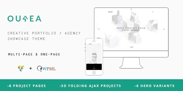Ourea - Creative Portfolio Agency WP Theme