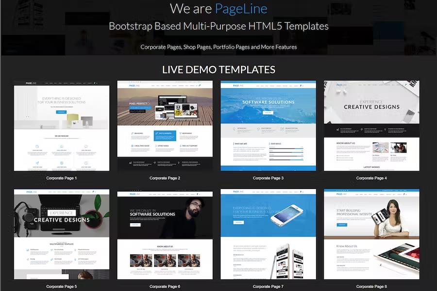 PageLine - Bootstrap Based Multi-Purpose HTML5 Drupal Theme