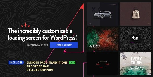PageLoader - Loading Screen and Progress Bar for WordPress