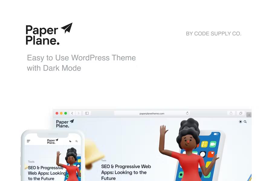 Paper Plane - Modern WordPress Blog Theme