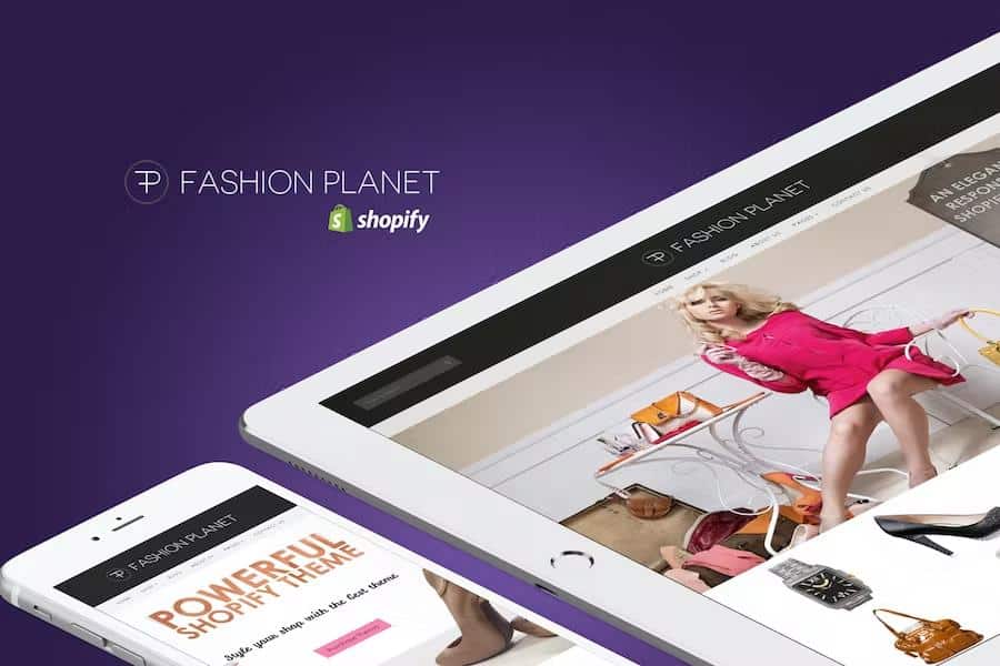Parallax Shopify Theme - Fashion Planet