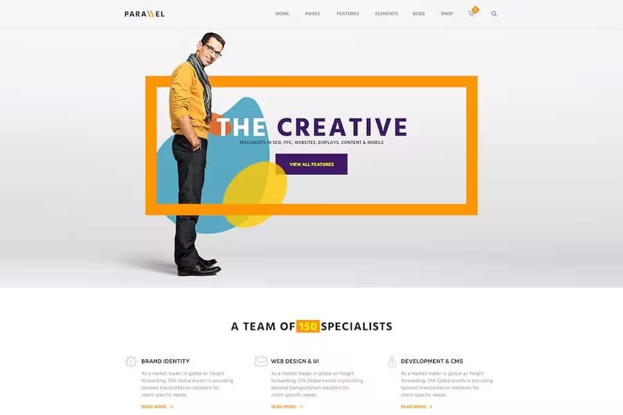 Parallels - Multipurpose Site Template