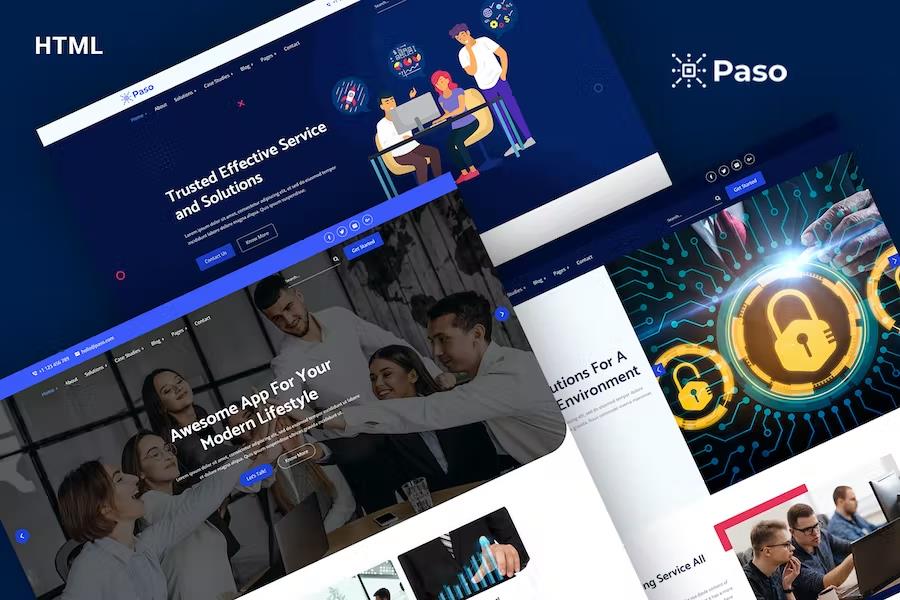 Paso - IT Solutions & Digital Services HTML Template