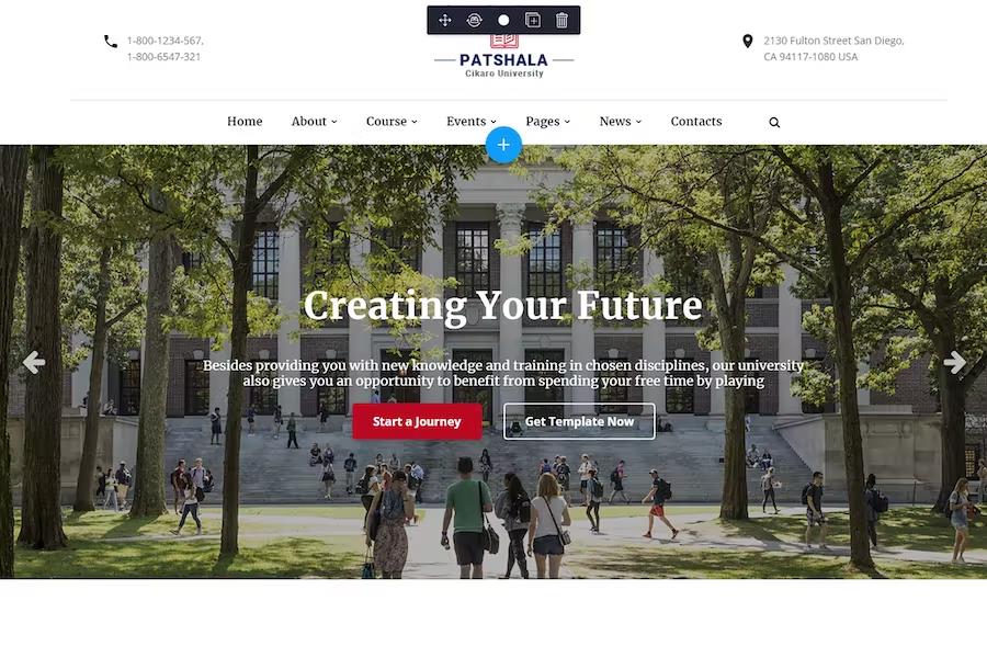 Patshala - Learning Template for School College & University