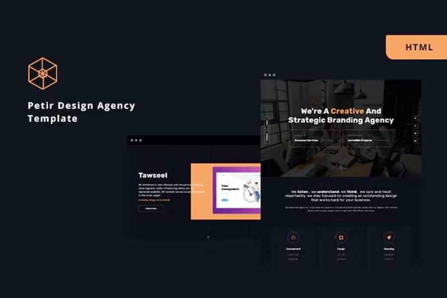 Petir - Design Agency HTML Template