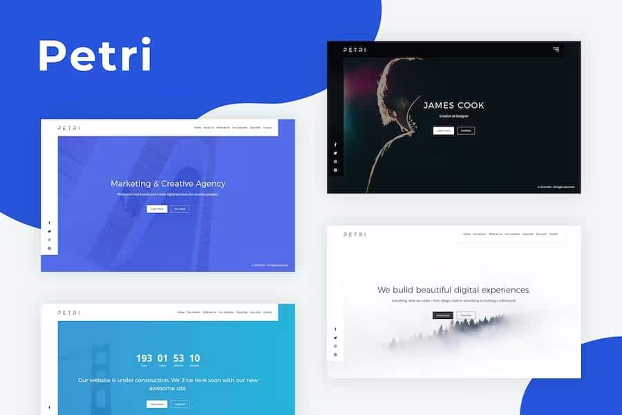 Petri - Creative Coming Soon Template