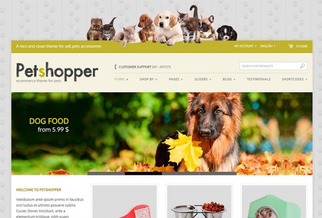 YITH Petshopper Premium WooCommerce Themes