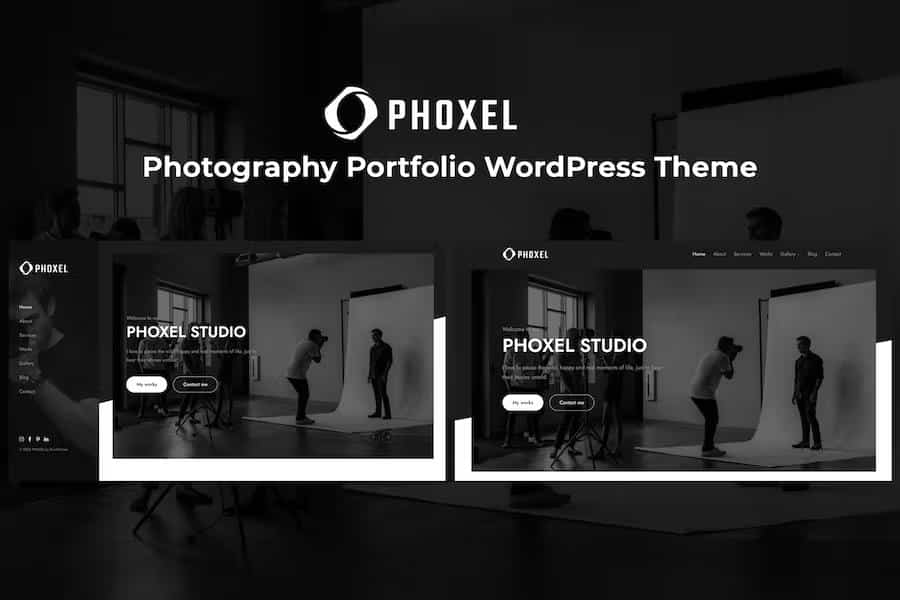 Phoxel - Photography Portfolio WordPress Theme