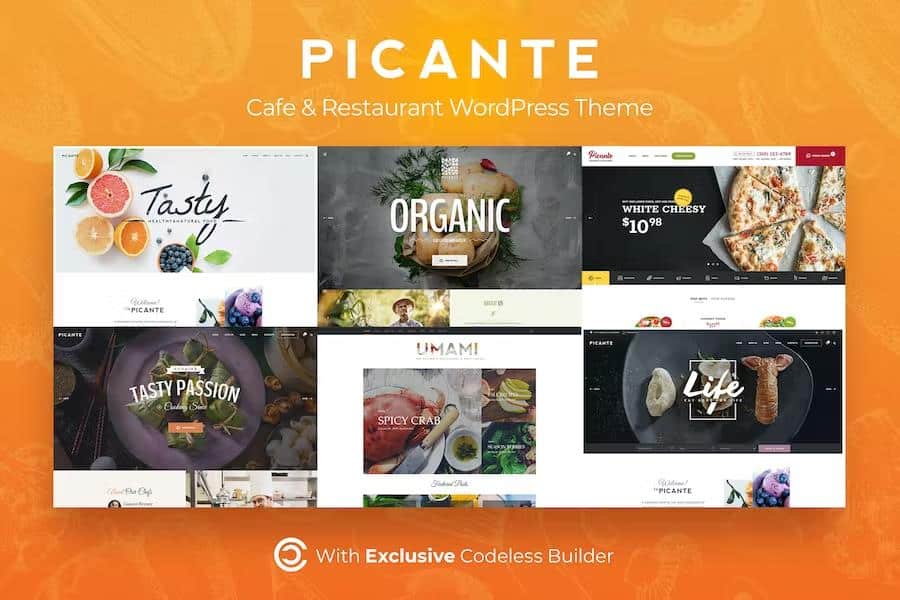 Picante - Restaurant WordPress
