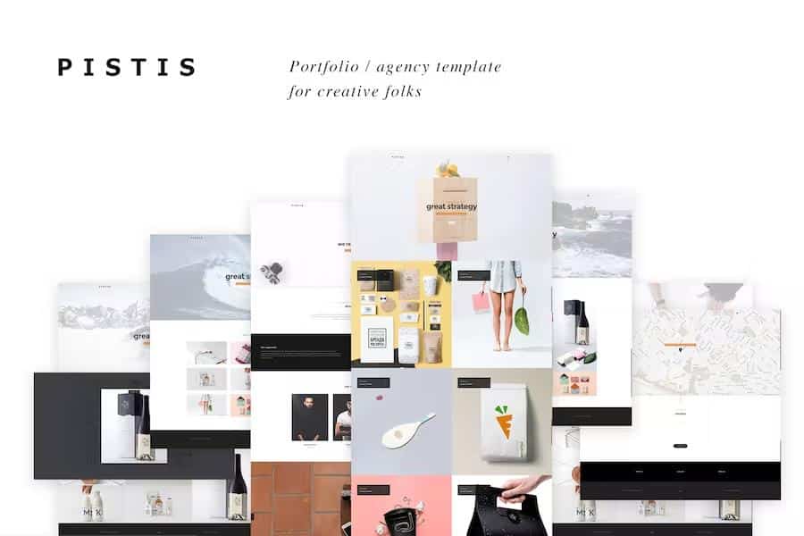Pistis - Creative Portfolio   Agency Template