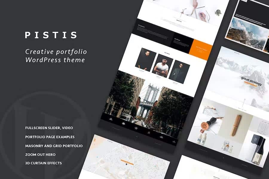 Pistis - Creative Portfolio Agency WP Theme