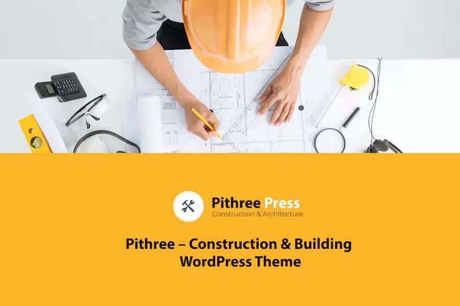 Pithree - Construction & Building WordPress Theme