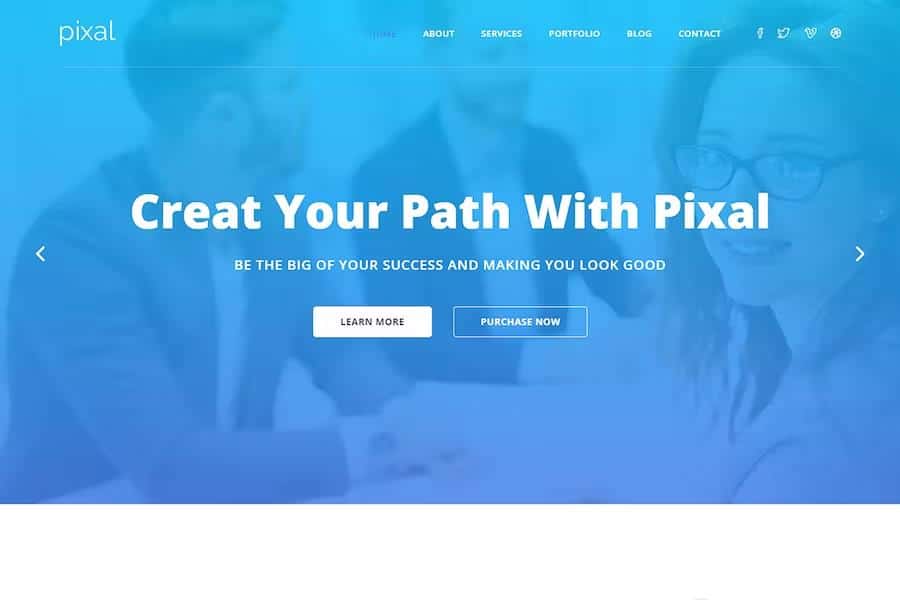 Pixal - Multipurpose HTML Template