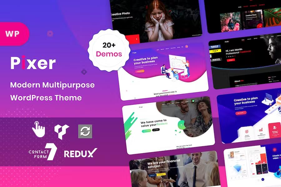 Pixer - Digital Agency WordPress