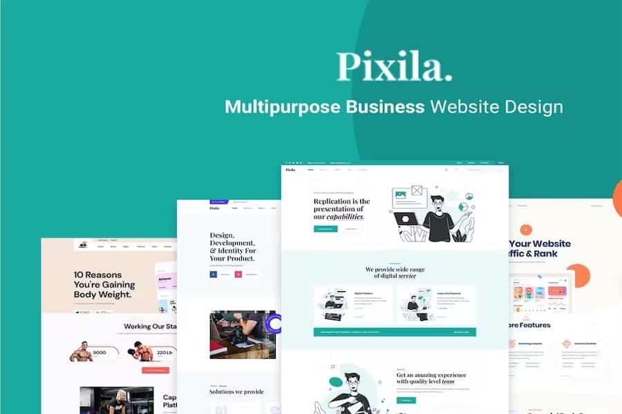 Pixila - Creative Multipurpose React Template