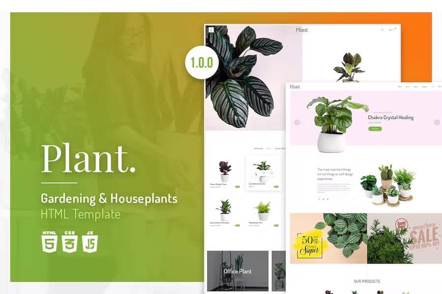 Plant - Gardening & Houseplants HTML Template