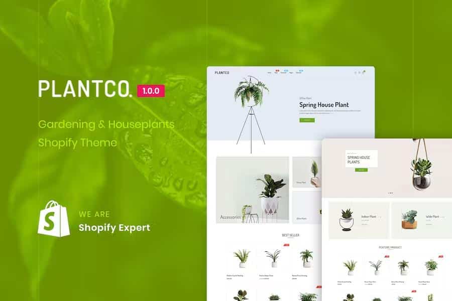 PLANTCO - Gardening & Houseplants Shopify Theme